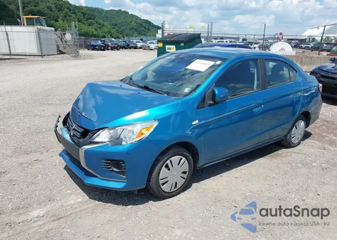 2021 Mitsubishi Mirage G4 Carbonite Edition/Es/Le from USA, damaged, VIN ML32FUFJ5MHF04359